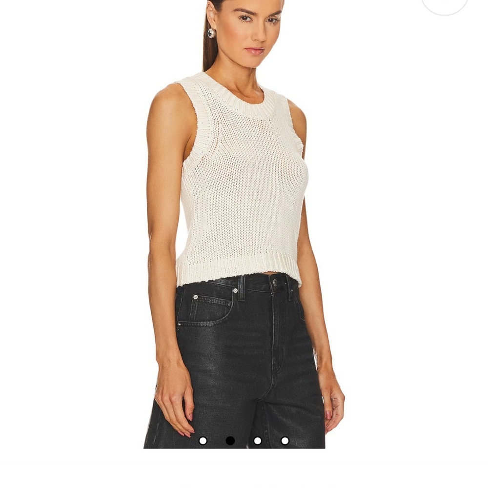 STITCHES & STRIPES REVOLVE
Madison Tank In Chalk - Picture 2 of 7